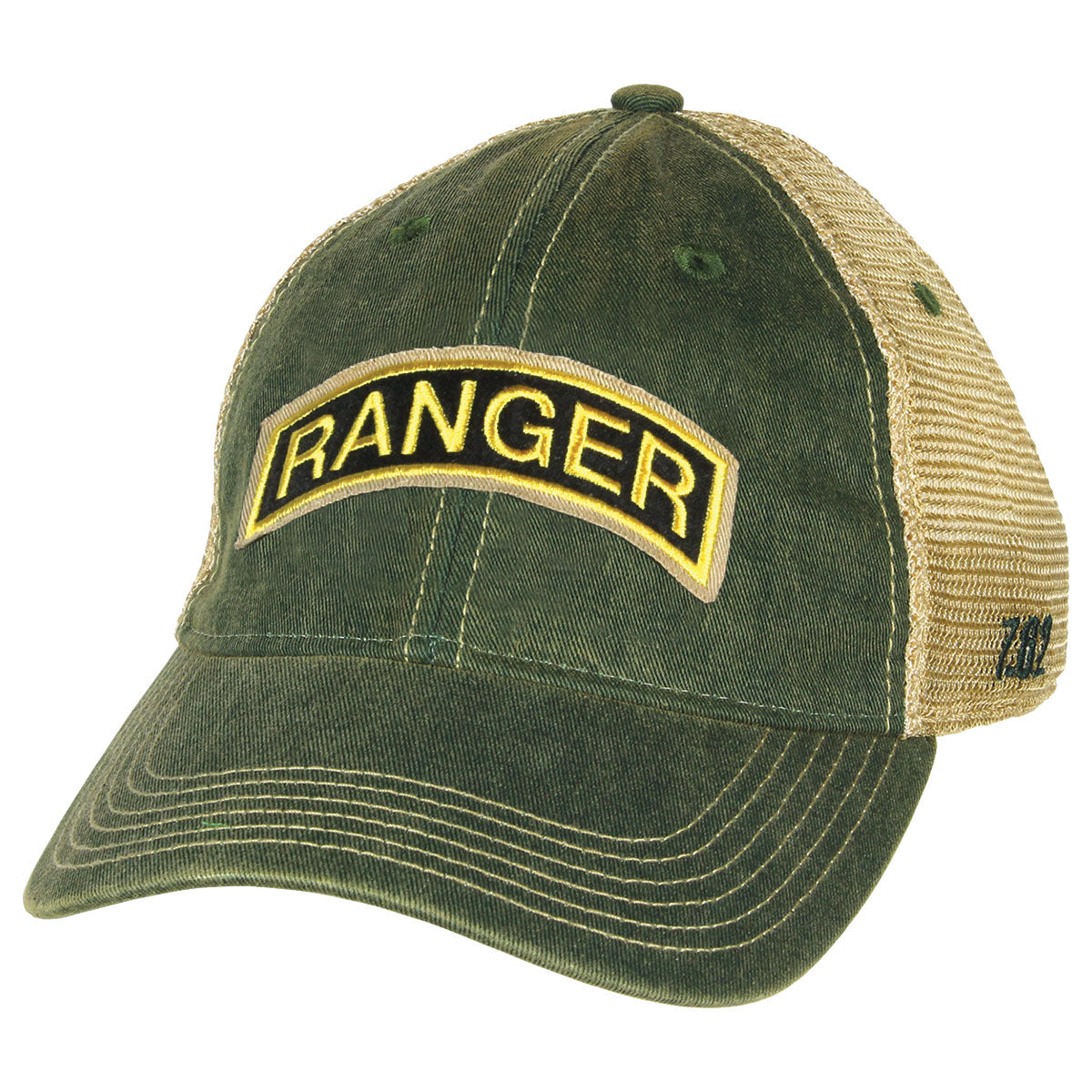 7.62 Design US Army Ranger Tab Cappello Trucker Verde Oliva