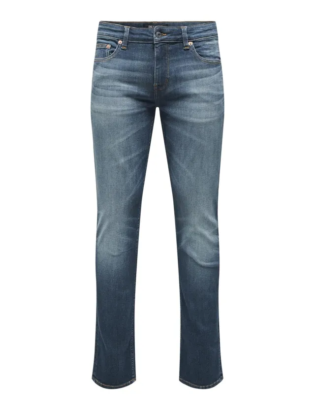 ONLY & SONS Slim Fit Jeans Uomo Denim Elasticizzato