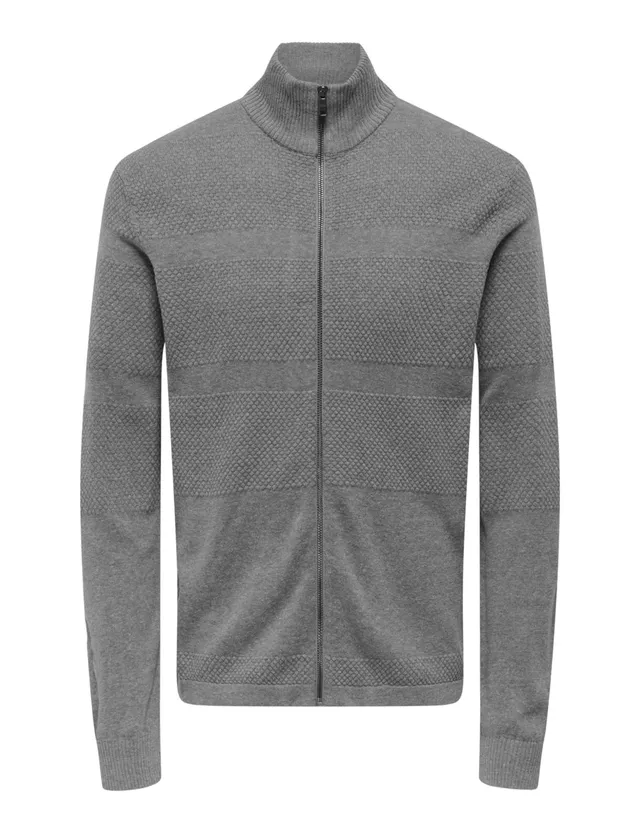 Only & Sons Onsmalik Cardigan Maglia Uomo Blu Marine
