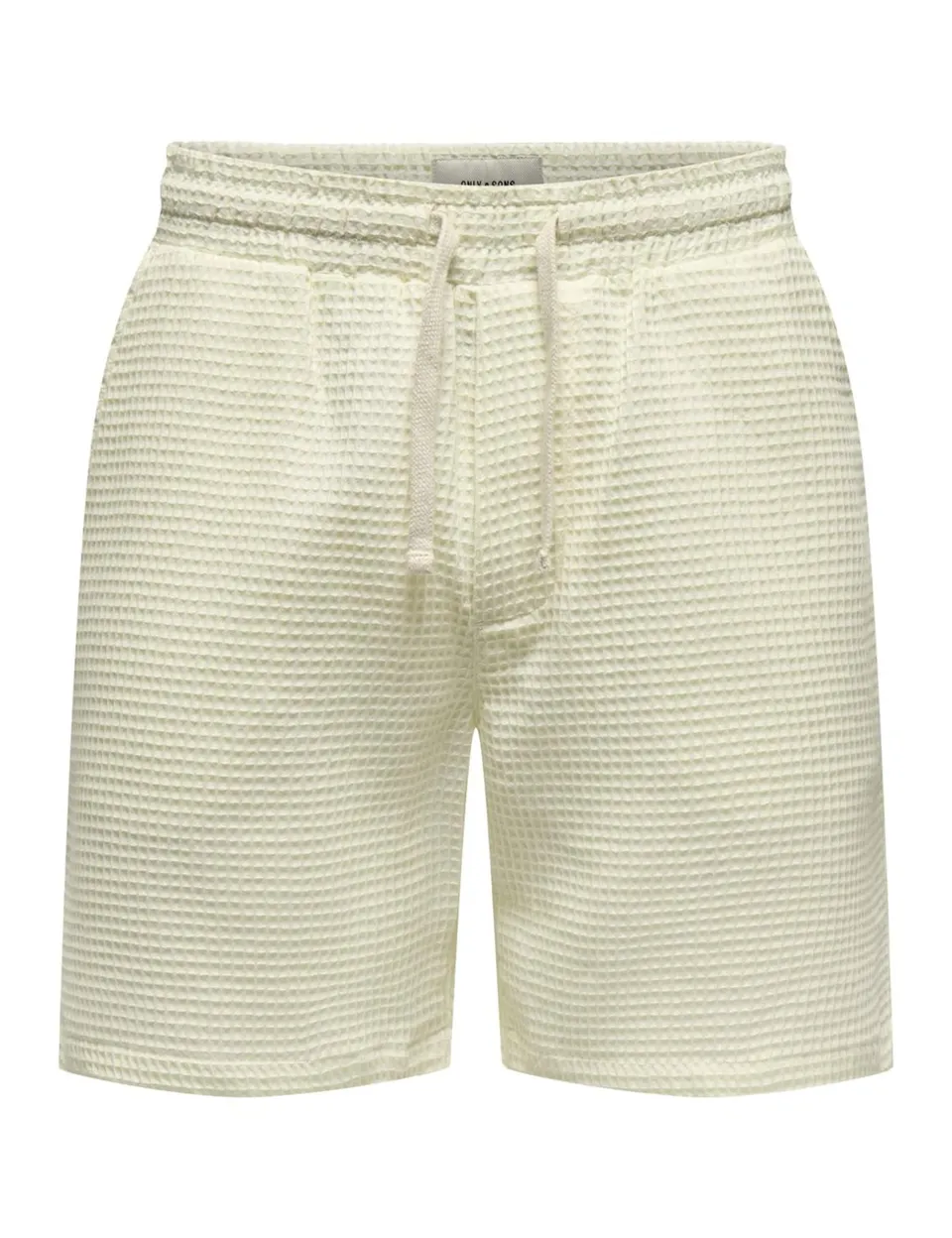 ONLY & SONS Onstel Savier Shorts XXL Bianco Cotone
