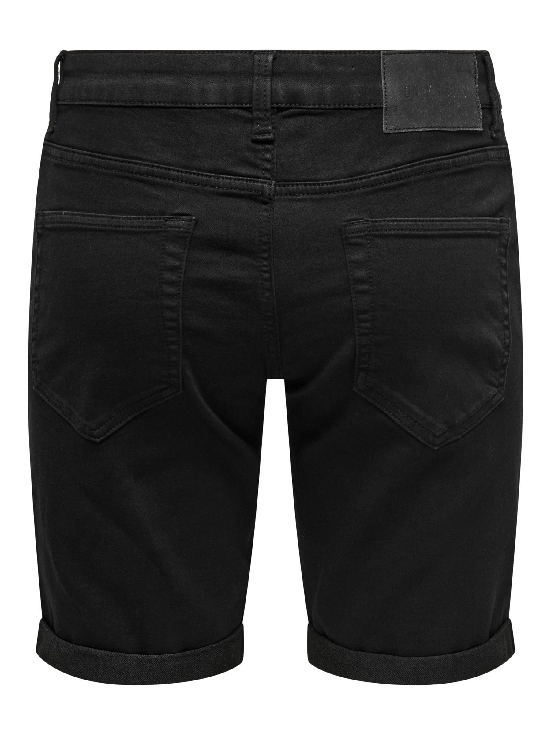 Only & Sons Onsply Shorts Jeans Uomo XL Blu