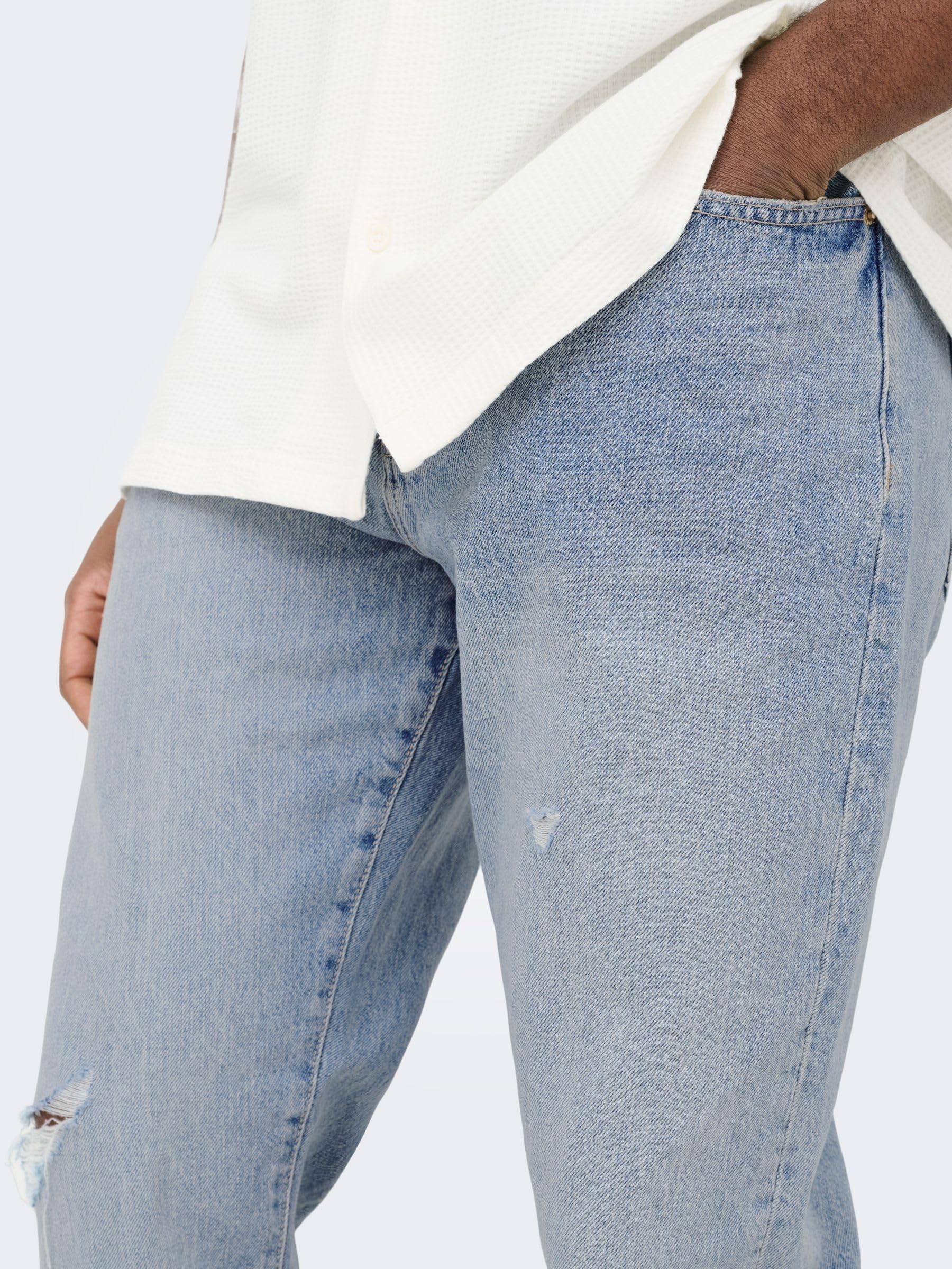 Only & Sons Onsedge Straight Jeans Uomo 32W/32L