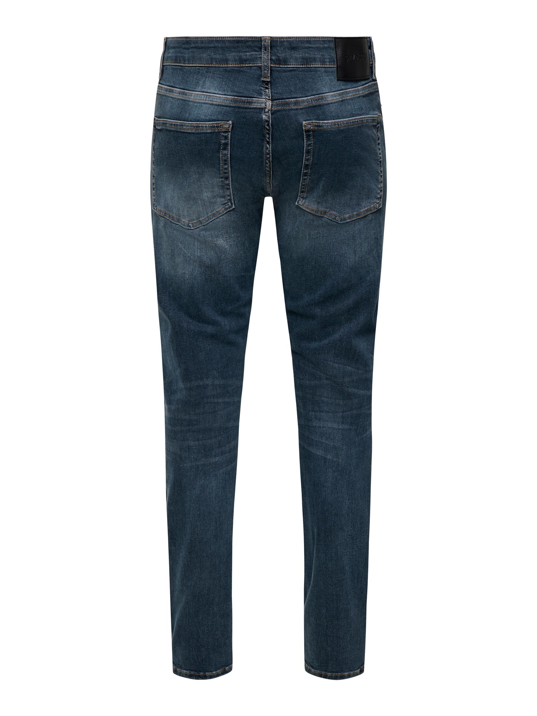 Only & Sons Onsloom Jeans Uomo Slim 32W/30L Vita Bassa