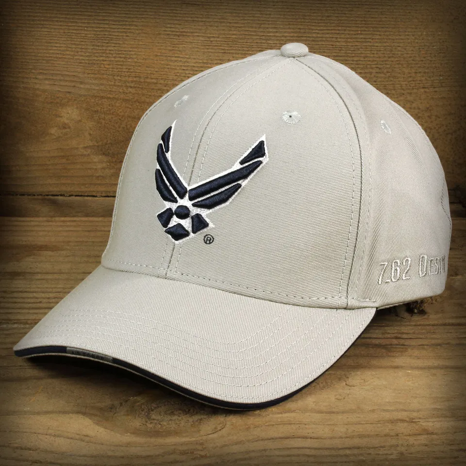 7.62 Design US Air Force cappello twill grigio unica