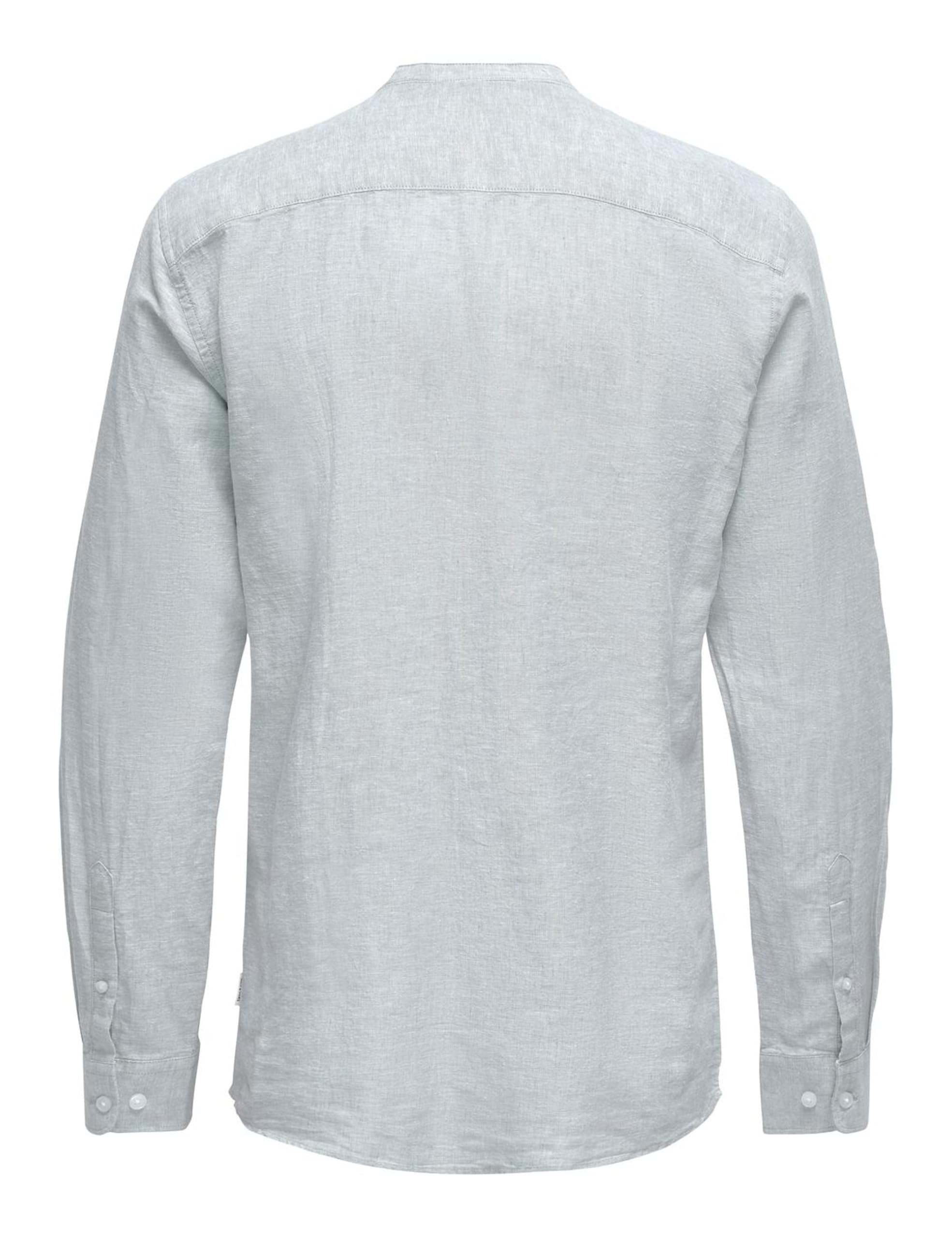 Only & Sons Onscaiden camicia melange blu taglia XXL