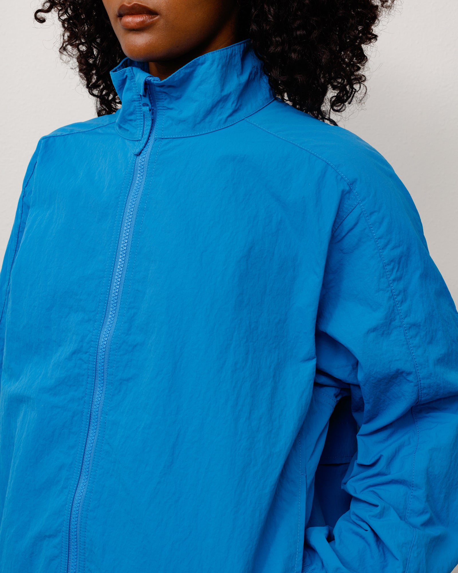 Stussy Lightweight Mock Jacket giacca nylon Ocean