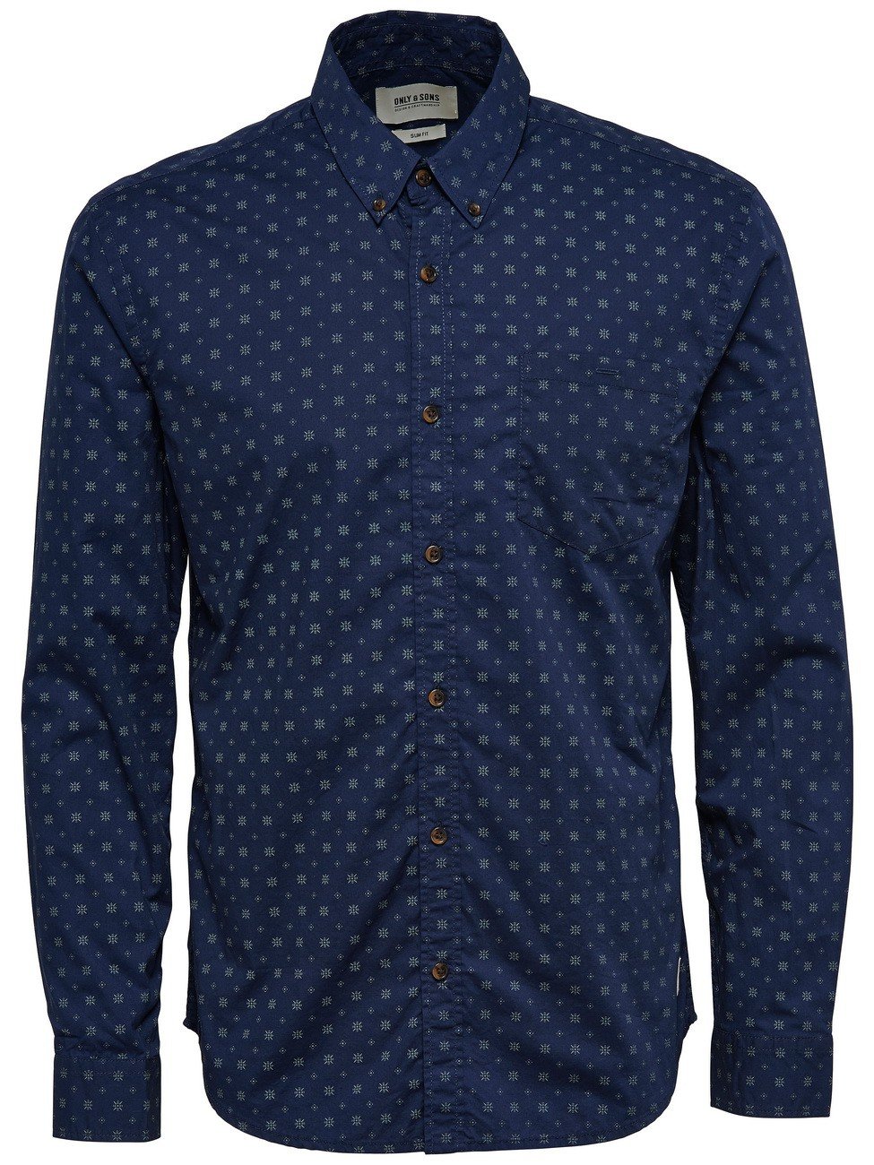 Only & Sons Onswood Camicia Uomo XXL Cotone Bottoni
