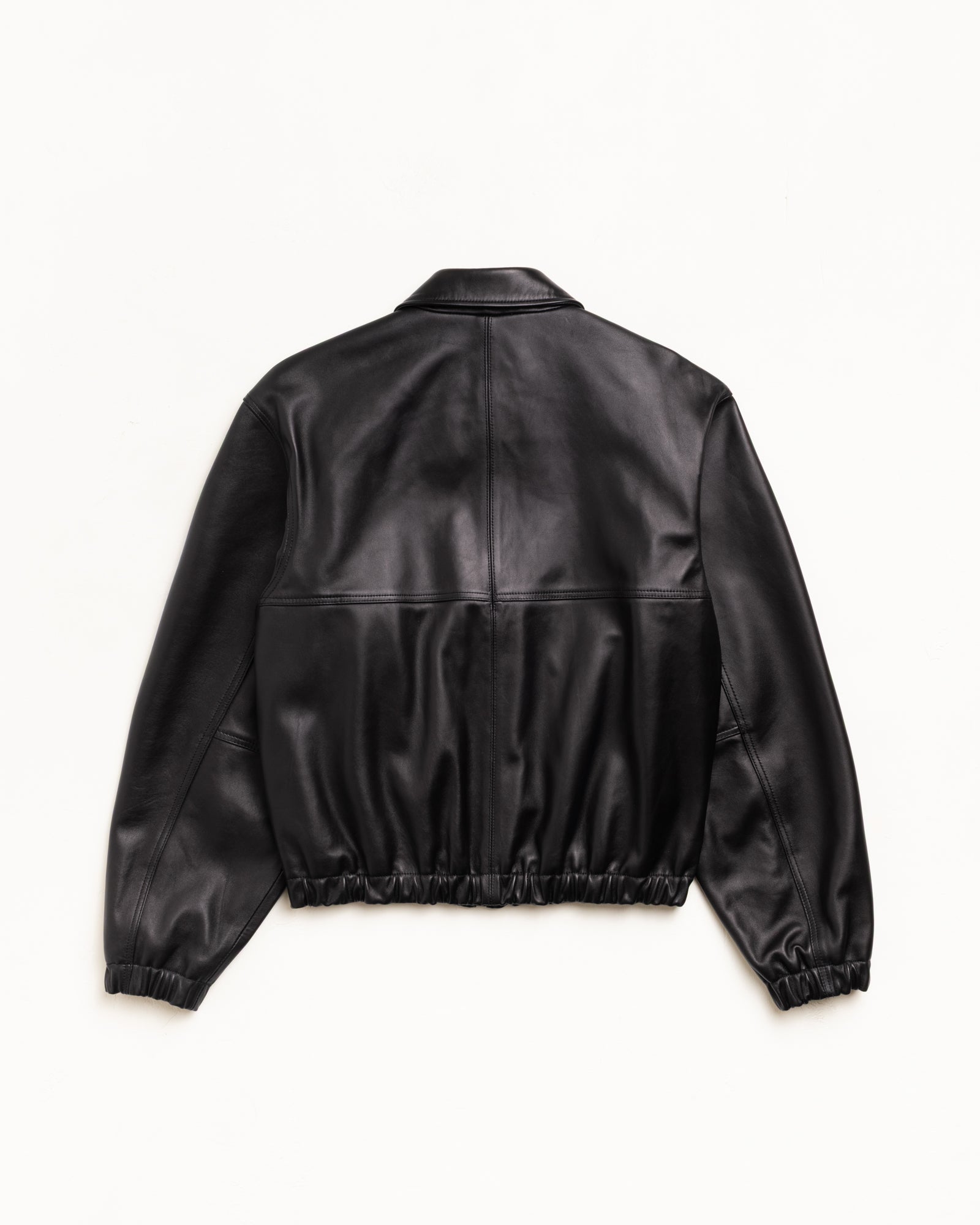Stussy Giacca Lavoro Pelle Black YKK