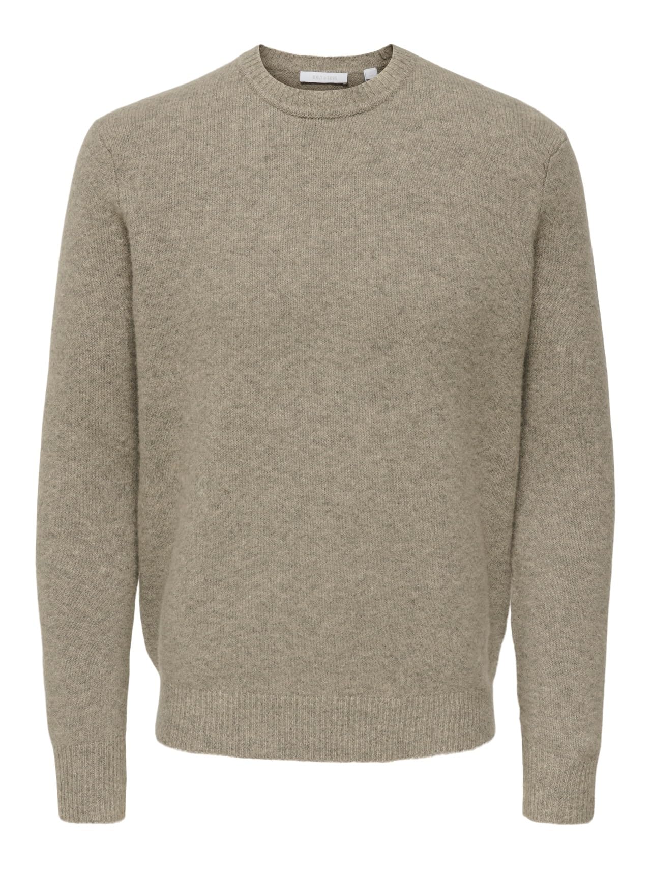 Only & Sons Onsray Maglione Girocollo Uomo Grigio