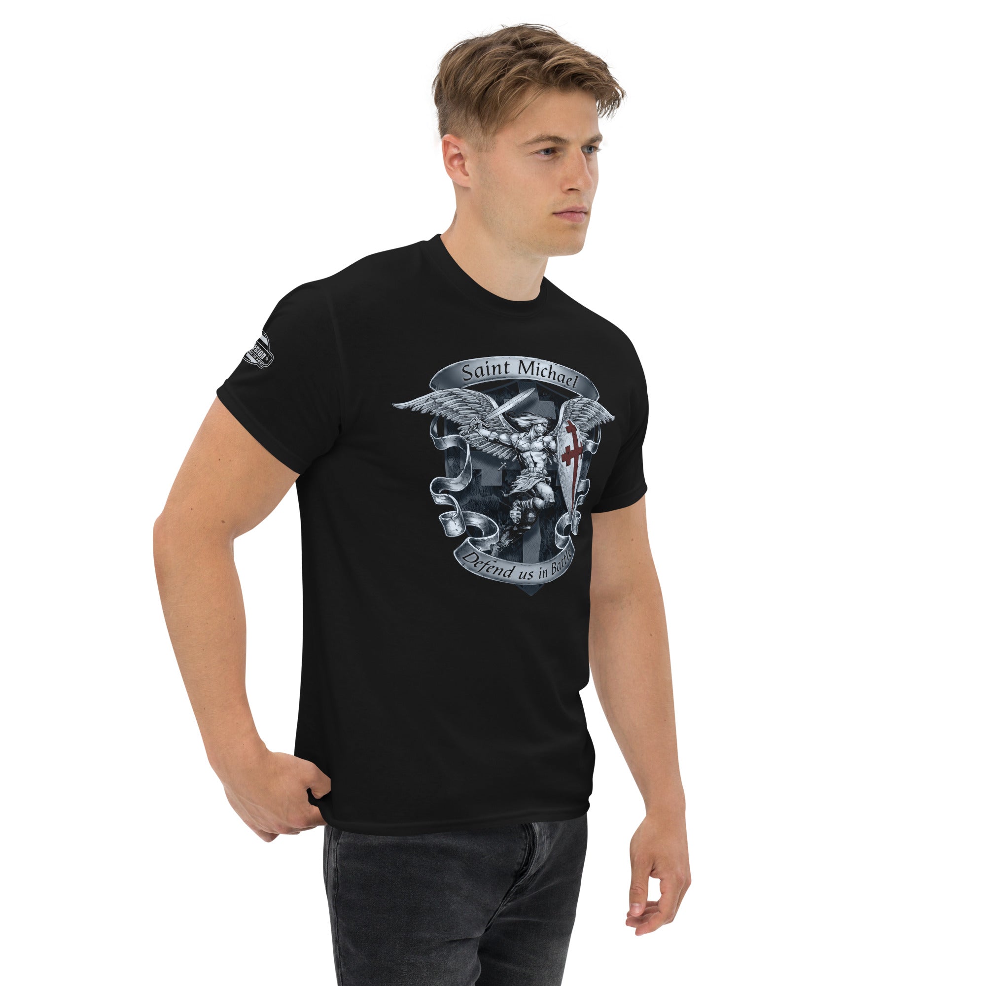 7.62 Design St Michael maglietta uomo cotone nera 3XL