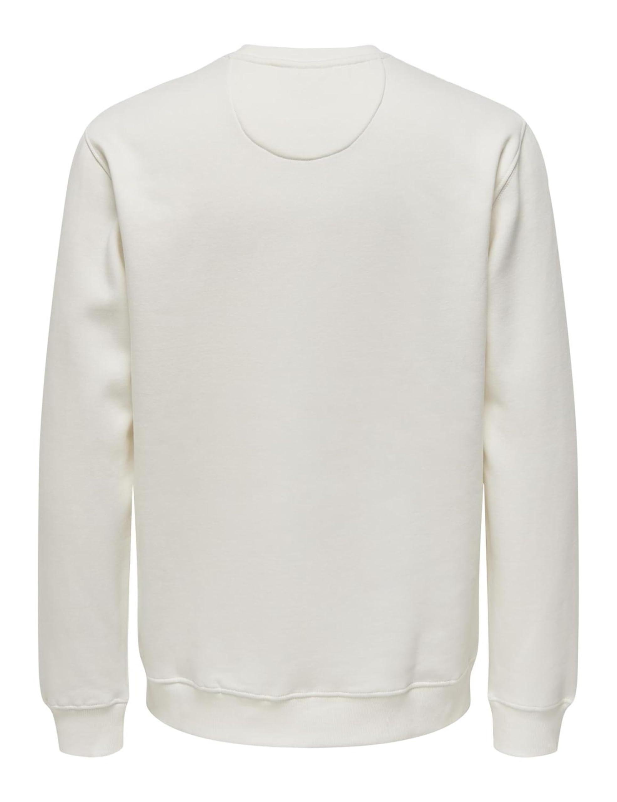 Only & Sons Felpa Uomo Girocollo Nero XXL