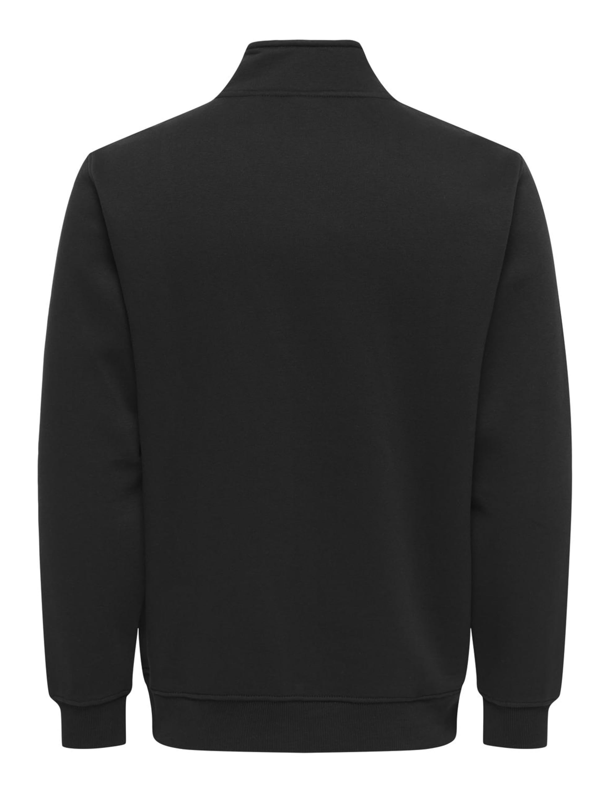 ONLY & SONS Onsconnor Felpa Uomo Nero Girocollo