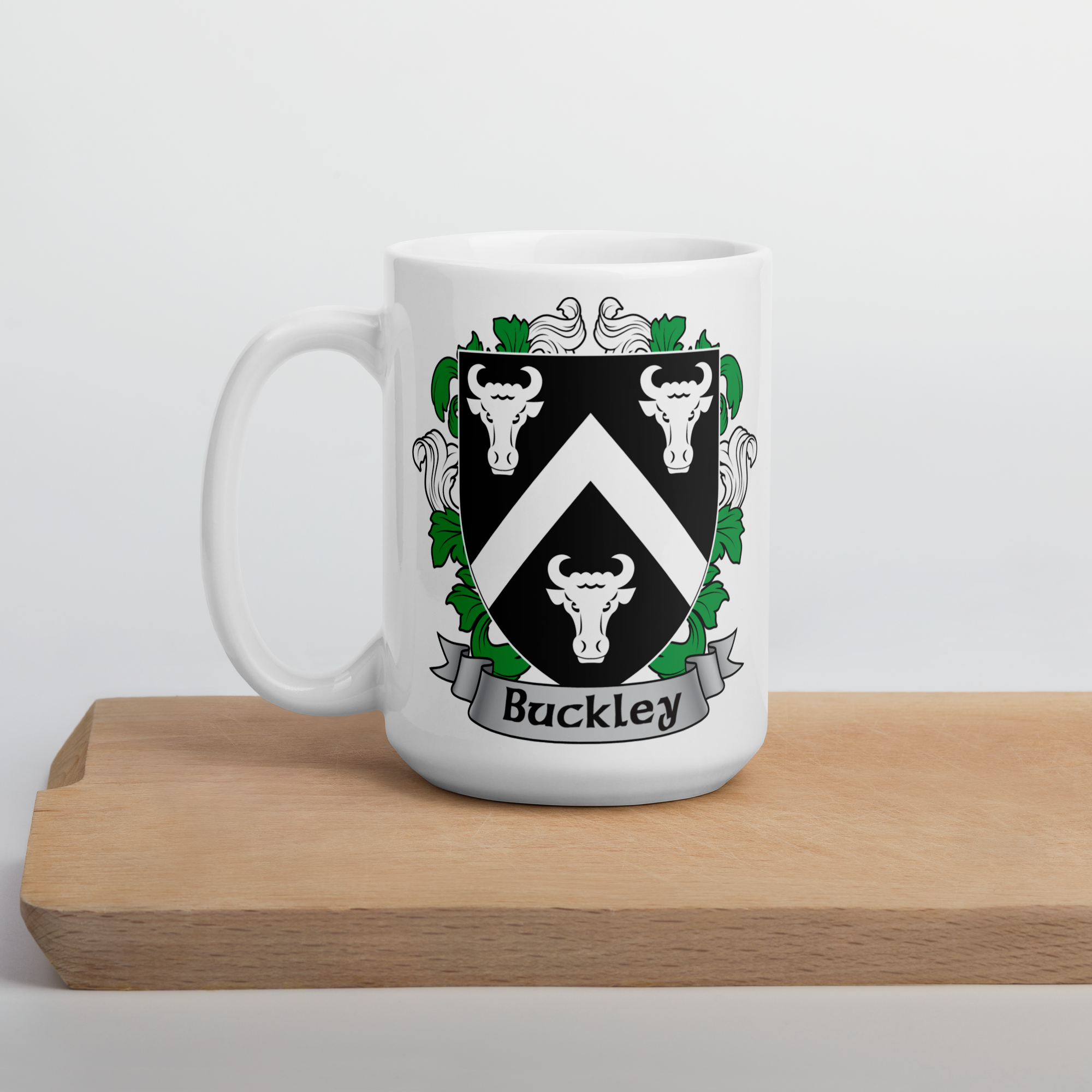 7.62 Design Buckley Tazza Ceramica 15oz Stemma Irlandese