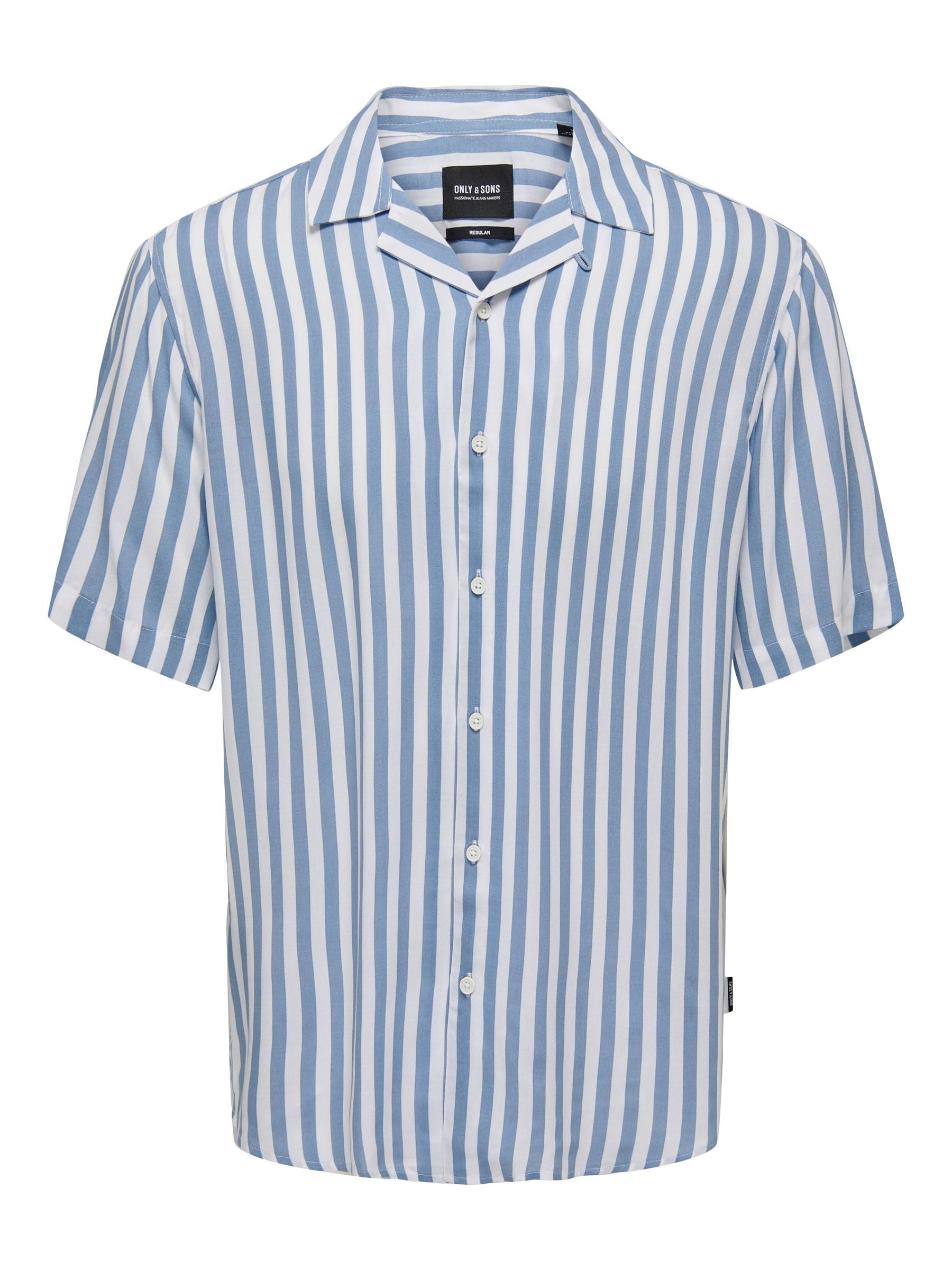 ONLY & SONS Wayne camicia uomo manica lunga cotone