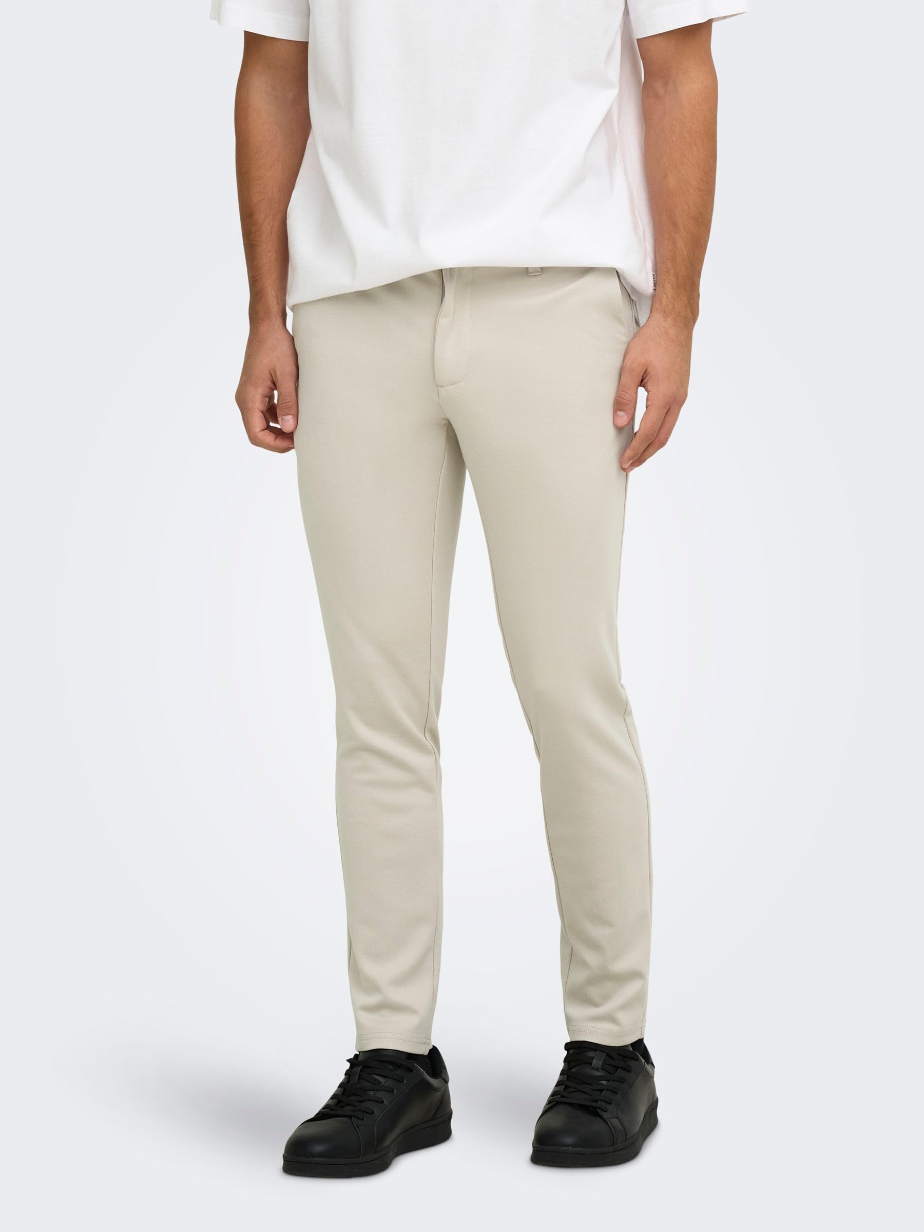 Only & Sons Onsmark Pantaloni Chino Uomo Slim Cotone