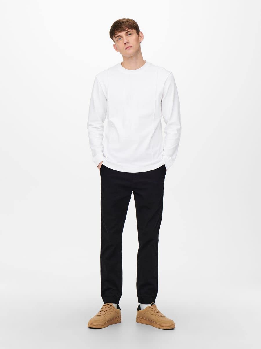Only & Sons Pantaloni chino uomo tinta unita