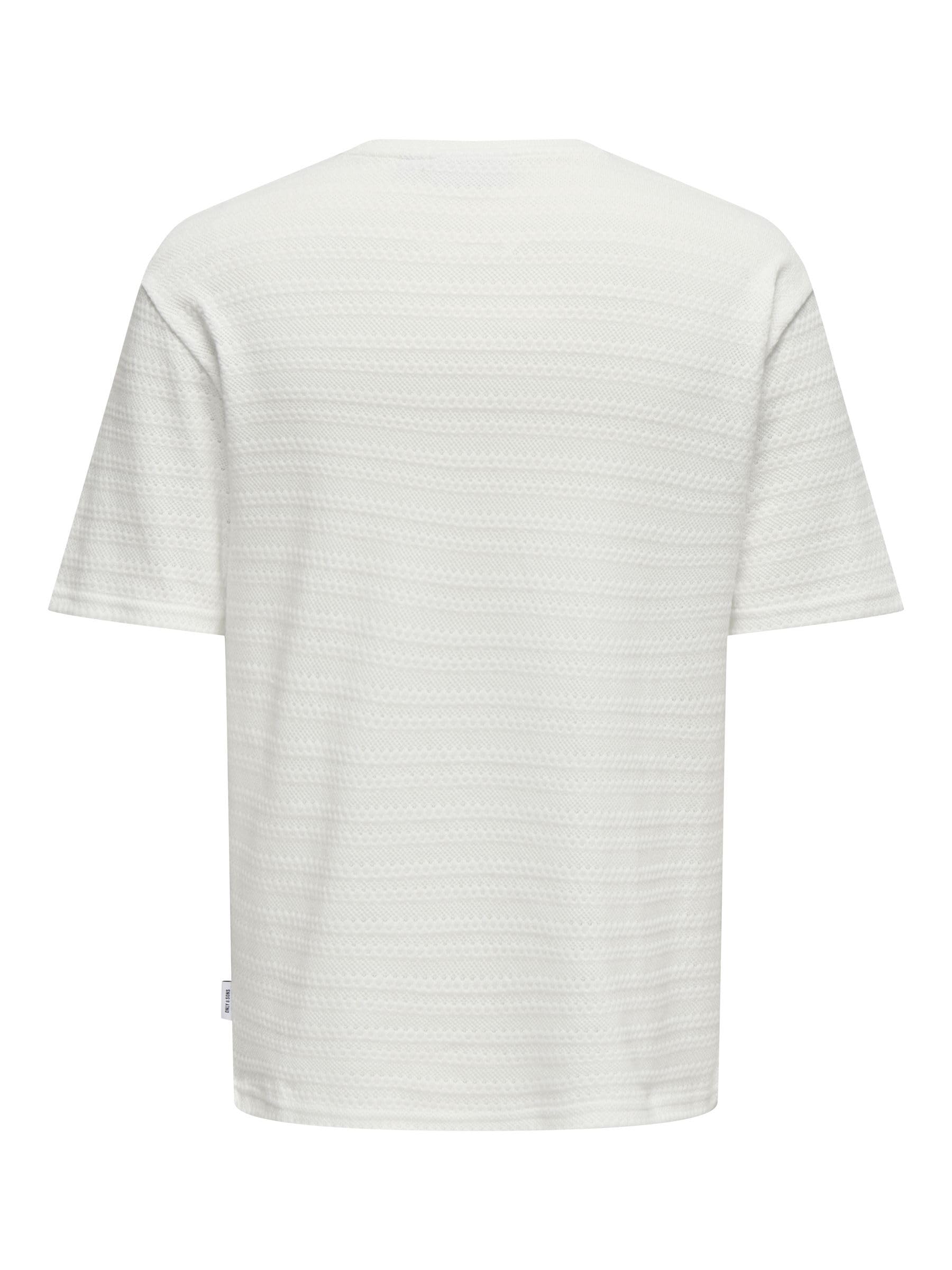 Only & Sons Onsgivo Maglia Uomo Cloud Dancer S