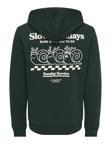 ONLY & SONS Onsceres Felpa Uomo Nero Girocollo