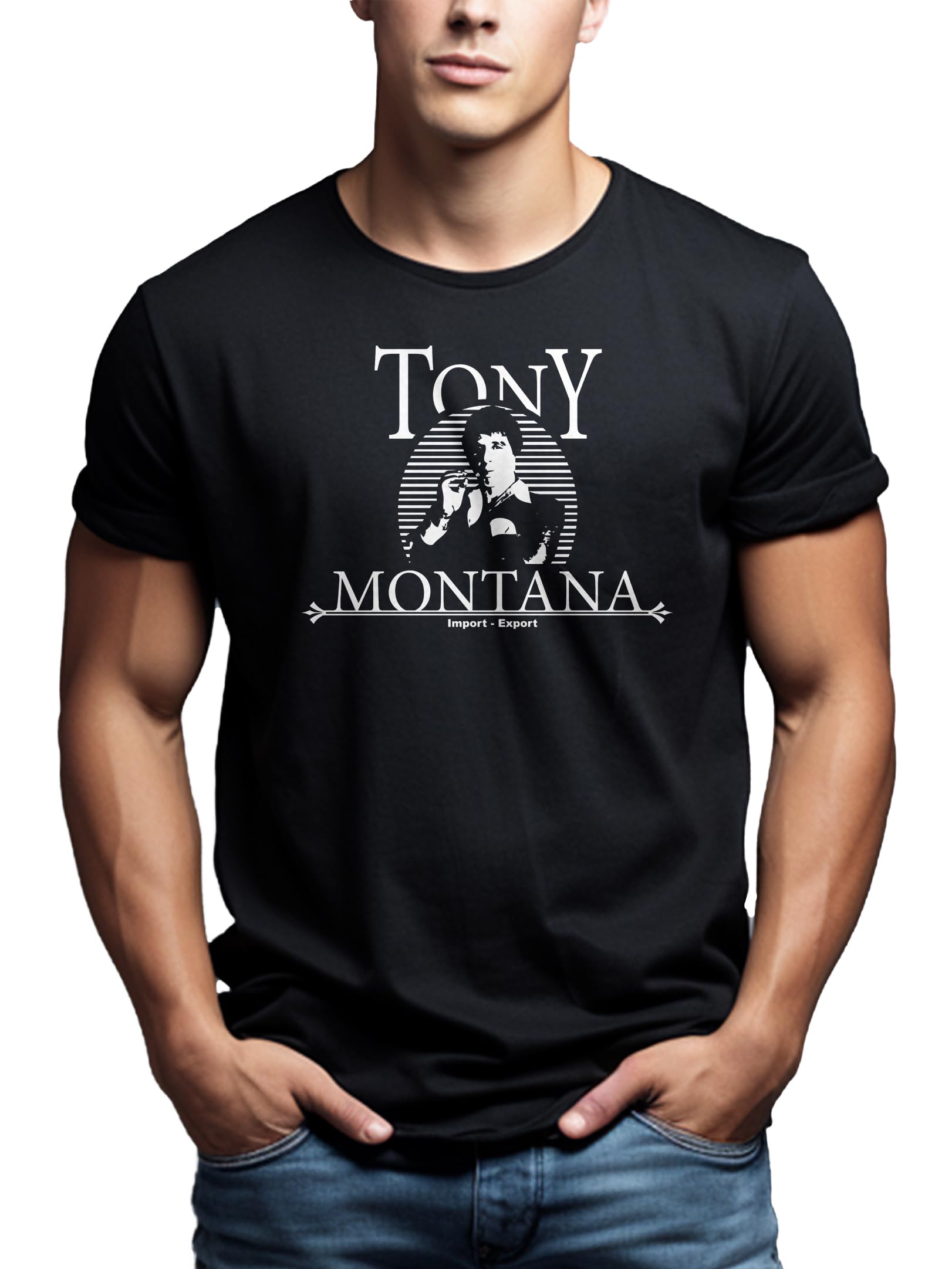Makaya Mafia Scarface T-Shirt Uomo XL 100% Cotone