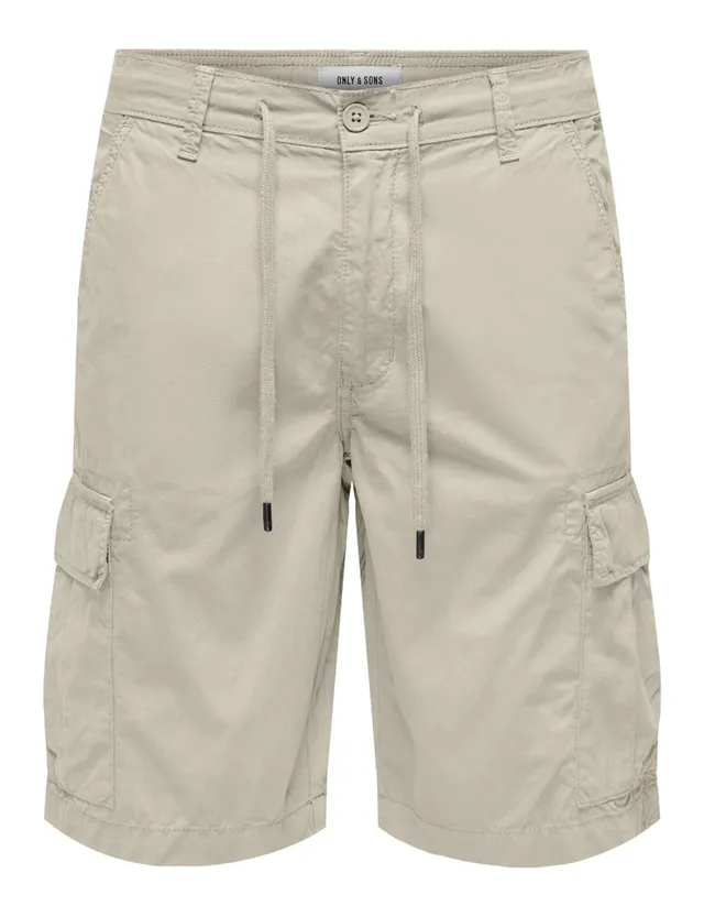 Only & Sons Cargo Pantaloncini Uomo Cotone Nero Taglia L