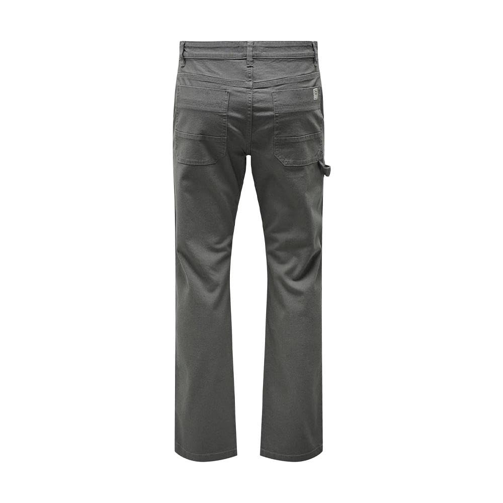 Only & Sons Edge Loose Work pantaloni uomo kaki 31W/32L
