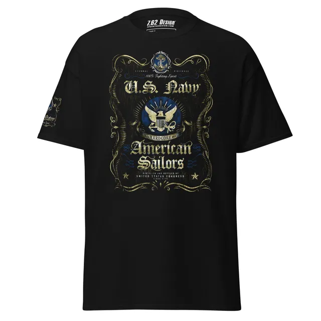 7.62 Design US Navy Fighting Spirit Maglietta Nero L