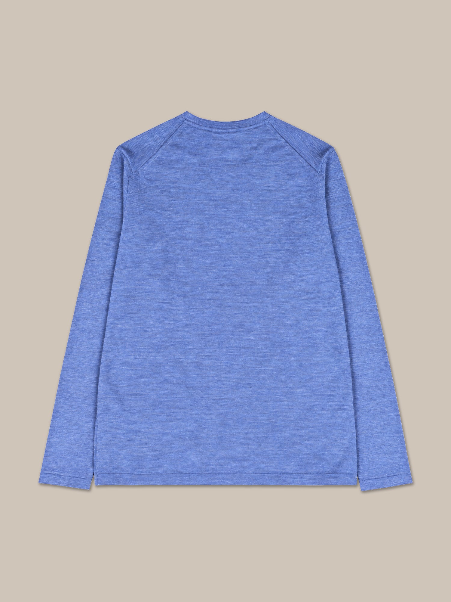 Robert Talbott Lawrence maglione lana seta blu melange