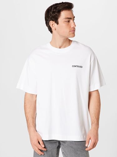 ONLY & SONS T-shirt Oversize Stampata Maglietta Bianca M