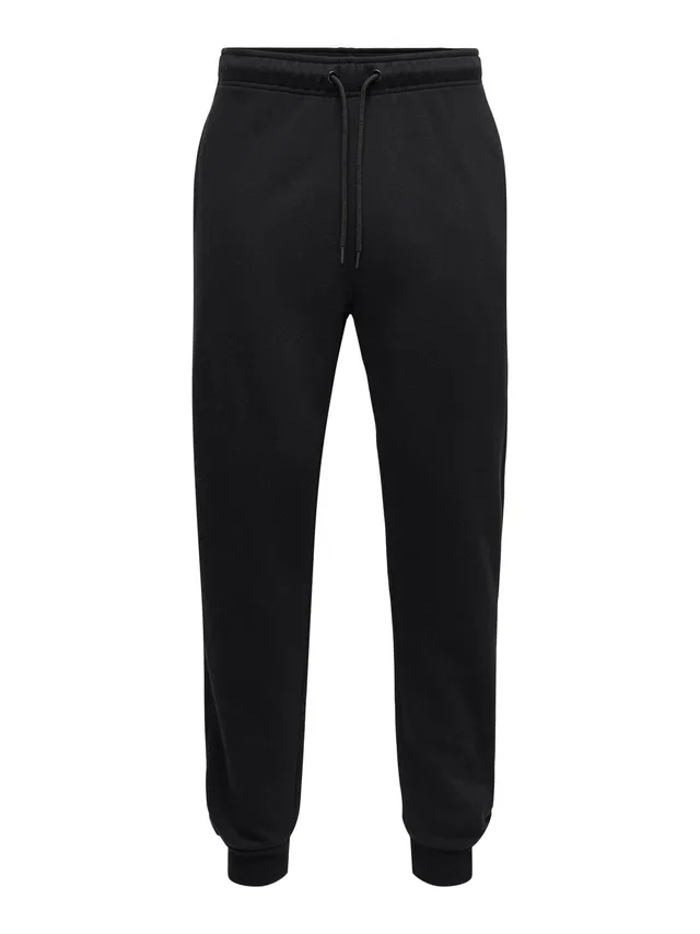 Only & Sons Onsceres Pantaloni Tuta Nero Regular Fit