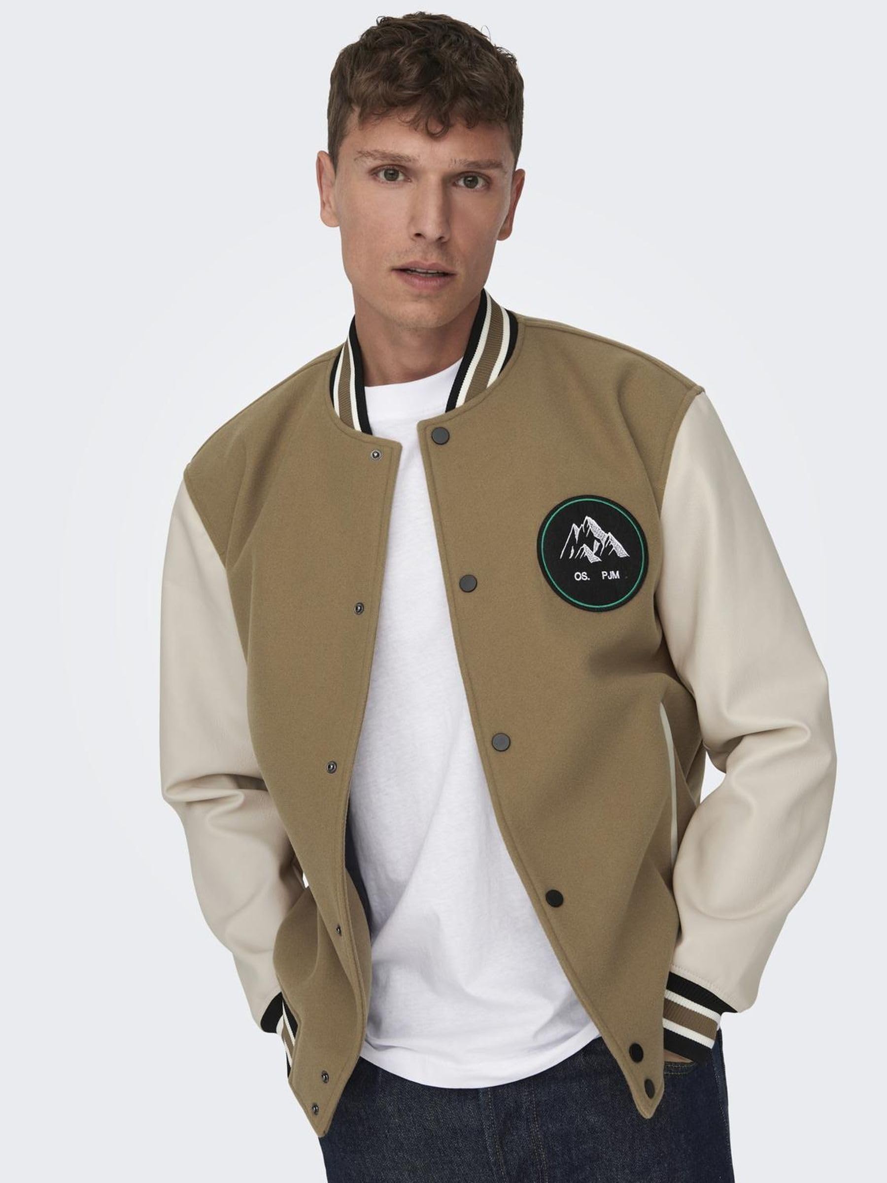 Only & Sons Onsjason bomber jacket giacca uomo college