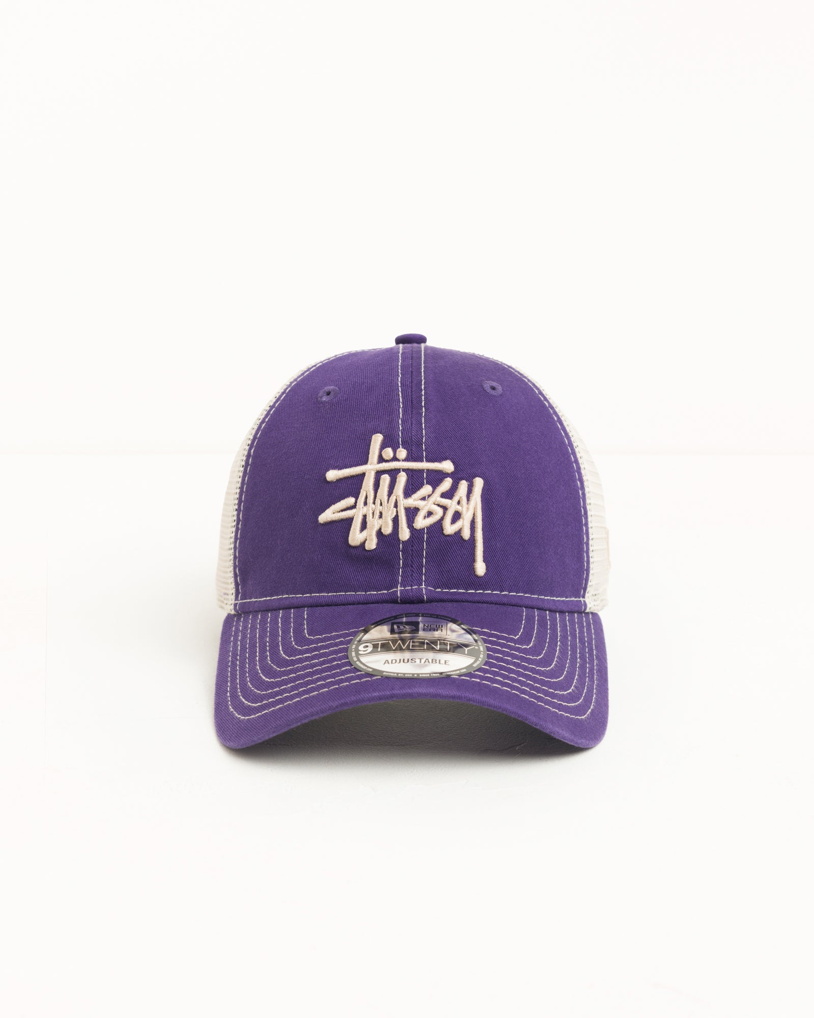Stussy 9Twenty Washed Basic Trucker cappello Violet