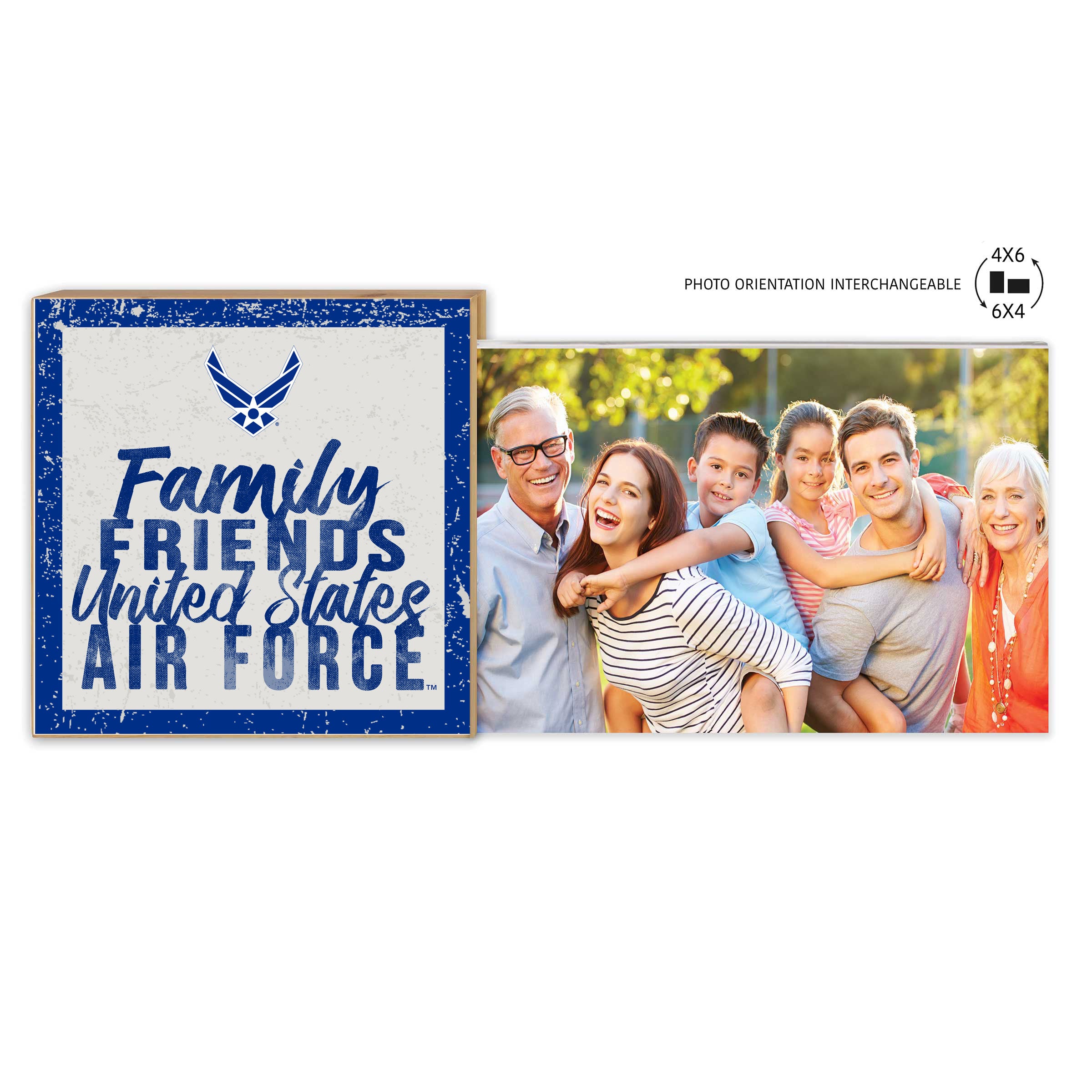 7.62 Design USAF Cornice Foto 4x6 Family Friends