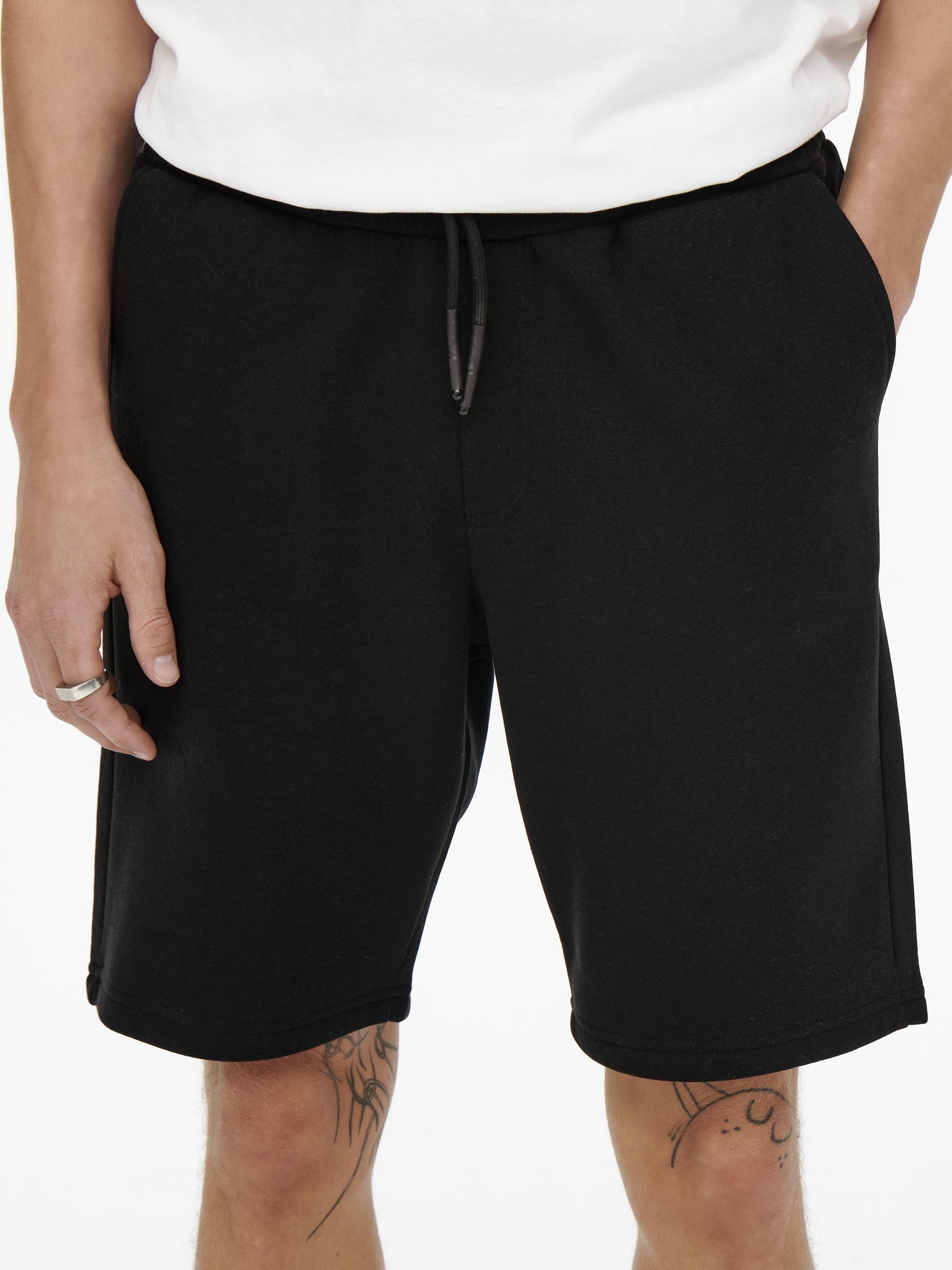 ONLY & SONS Ceres Pantaloncini felpa uomo grigio