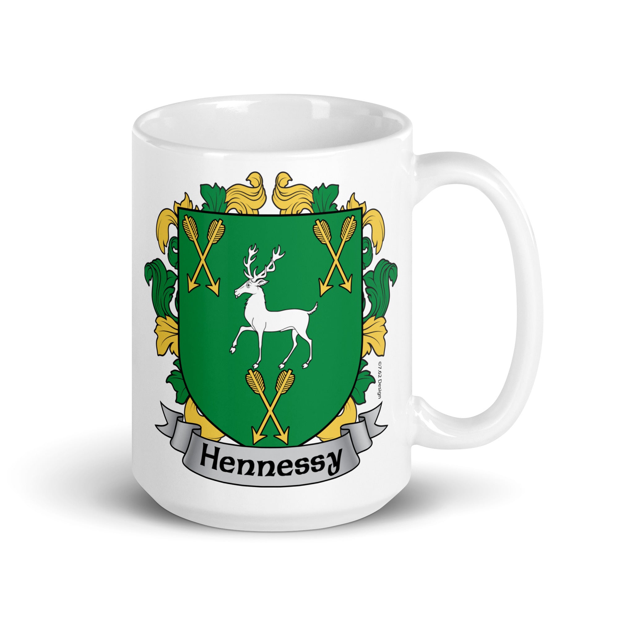 7.62 Design Hennessy tazza ceramica 15oz stemma