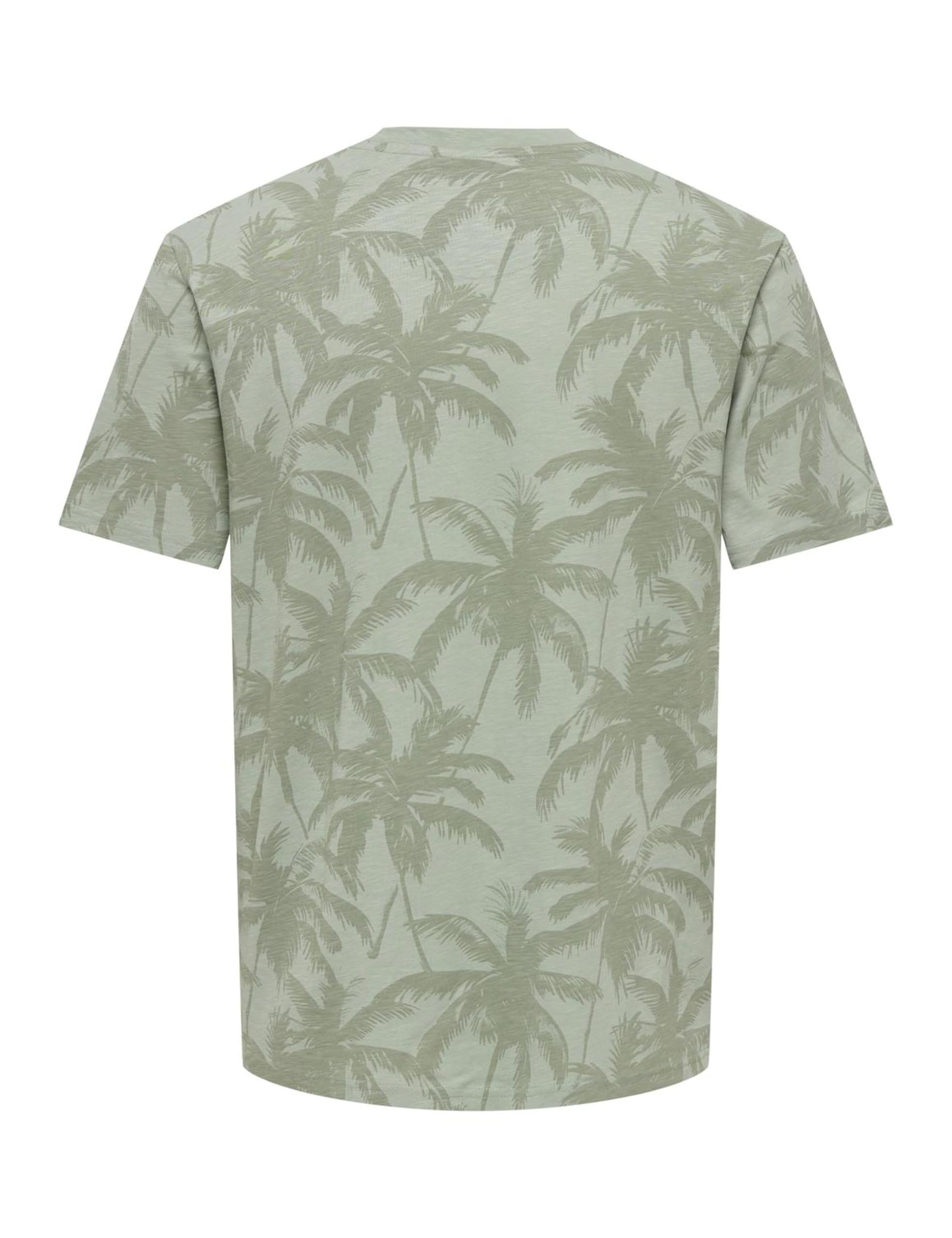 Only & Sons Onsperry Leaf maglietta uomo verde taglia S