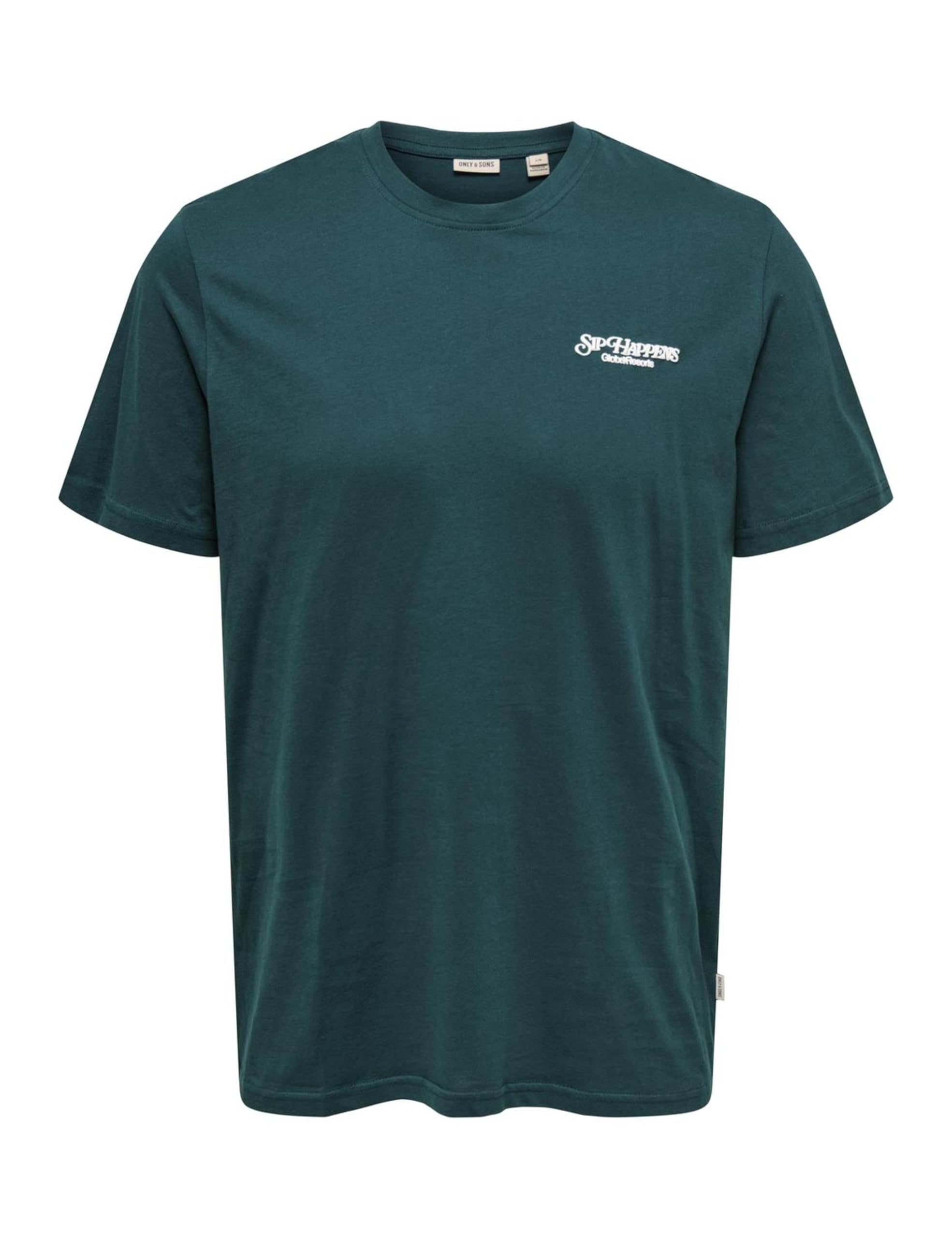 ONLY & SONS Onschris Life Reg SS Tee t-shirt uomo nero L