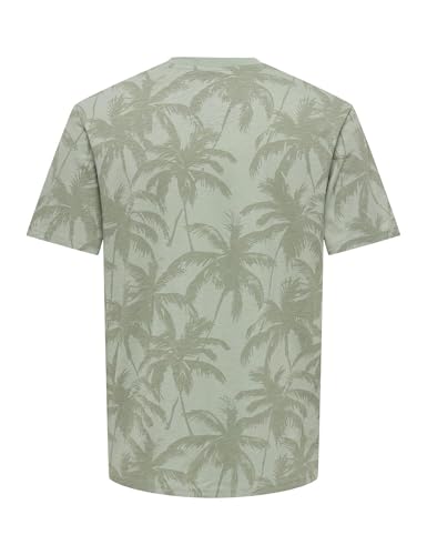 Only & Sons Onsperry Leaf maglietta uomo verde taglia S