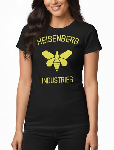 Makaya T-Shirt Donna Heisenberg Industries Nera Cotone S
