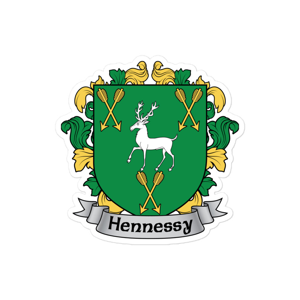 7.62 Design Hennessey adesivo vinile 7,5 cm stemma irlandese
