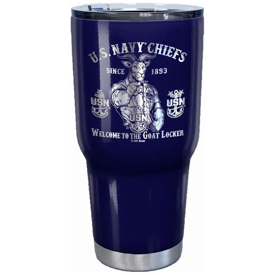 7.62 Design Navy Chiefs Travel Mug Acciaio 950ml