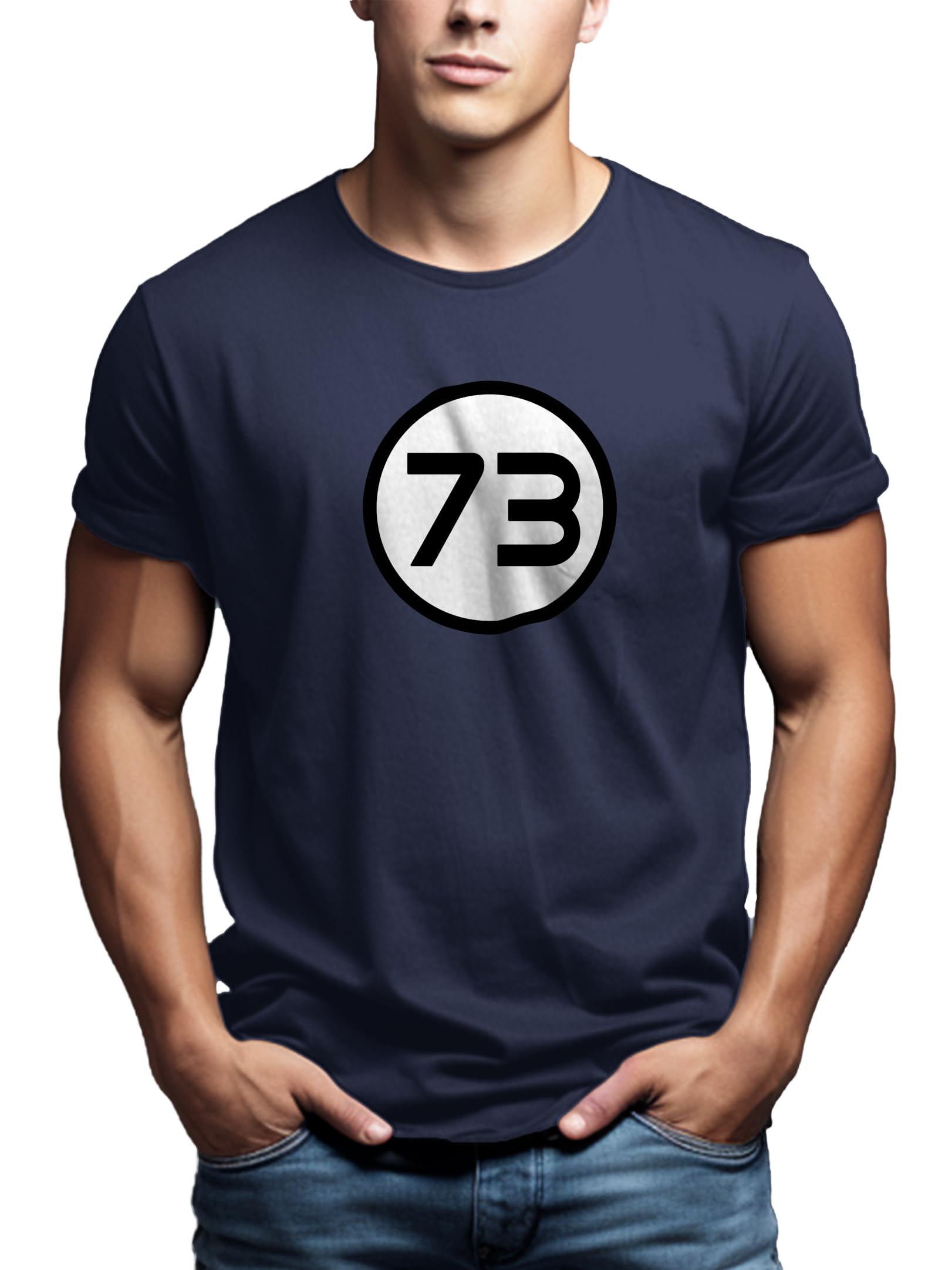 MAKAYA Sheldon 73 T-Shirt Uomo M Cotone Nero