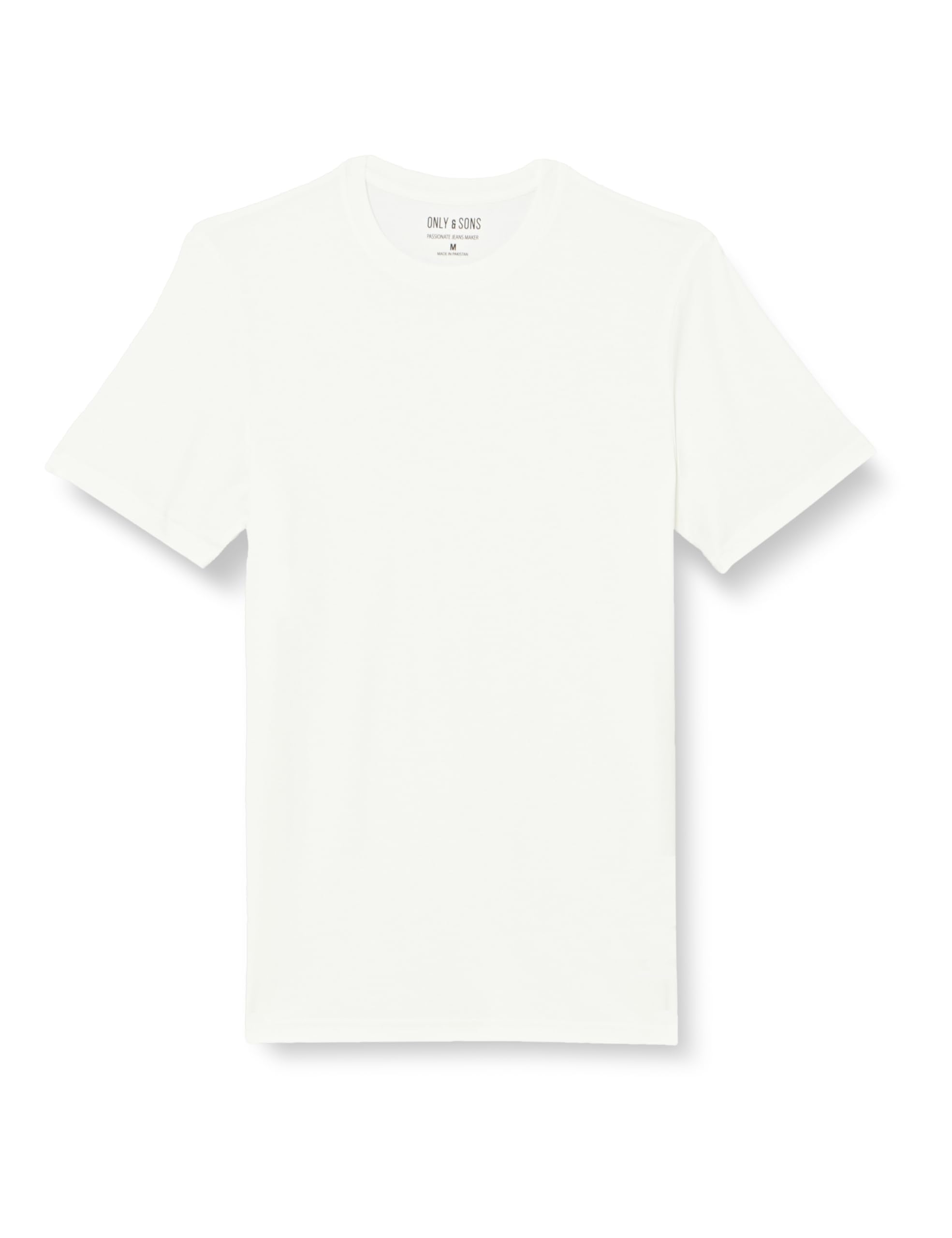 ONLY & SONS Onstheo T-Shirt Uomo Bianca 2 Pack Taglia L