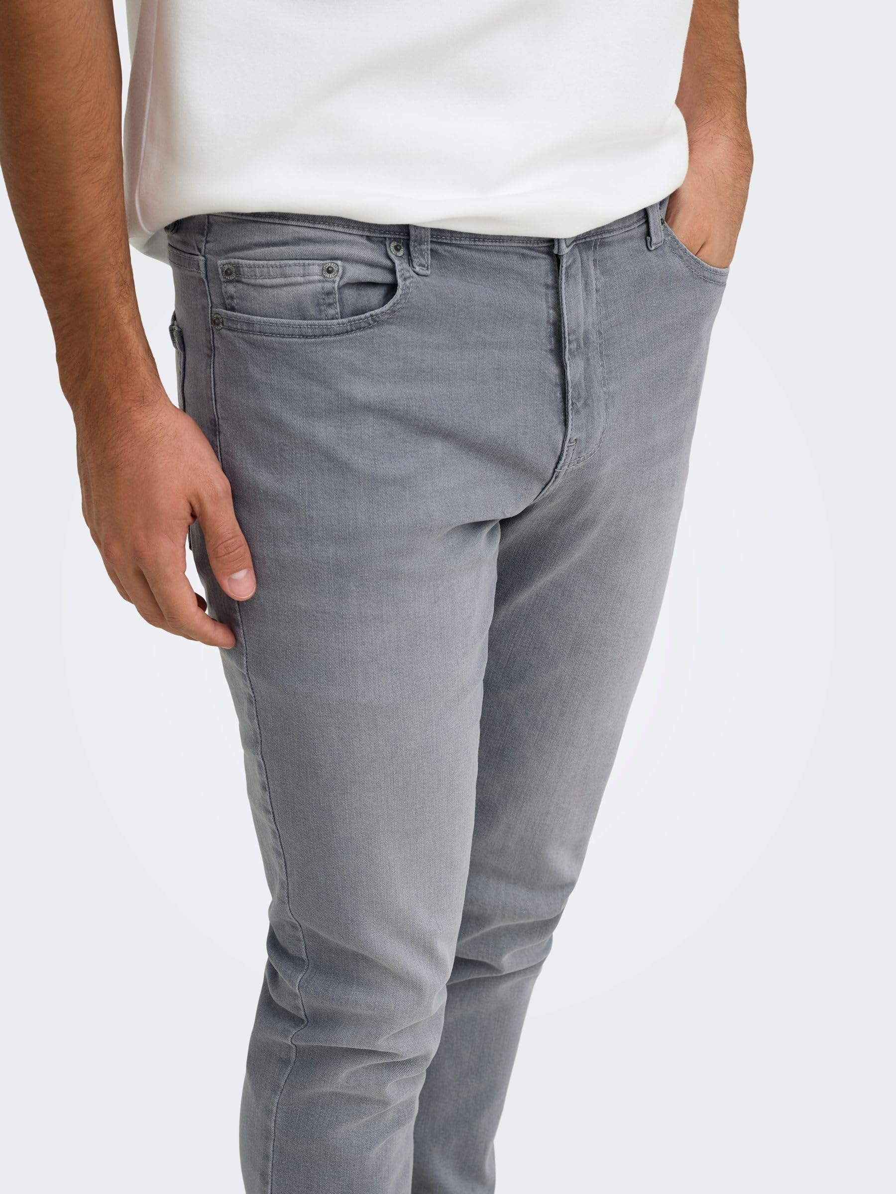 Only & Sons Onsloom jeans slim uomo 28W/30L vita bassa