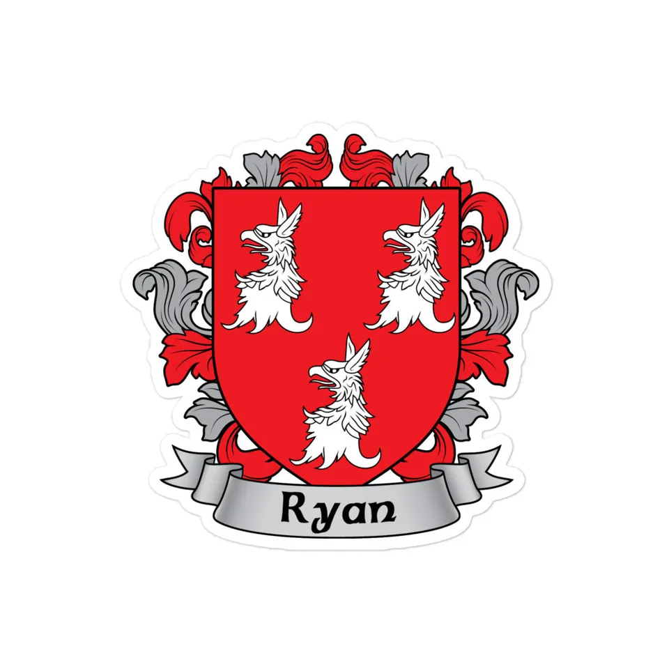 7.62 Design Ryan Adesivo Stemma Irlandese Vinile 10x10 cm