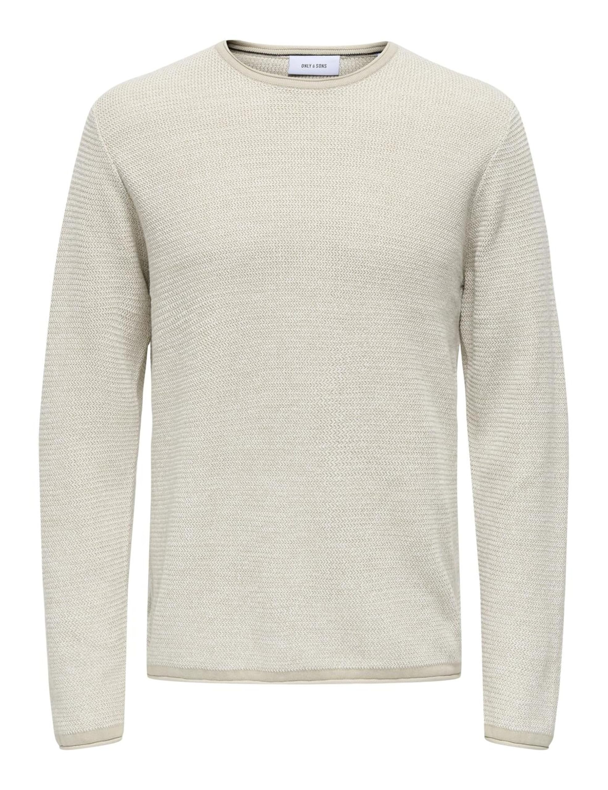 Only & Sons Onseric Pullover Maglione Uomo Nero Girocollo