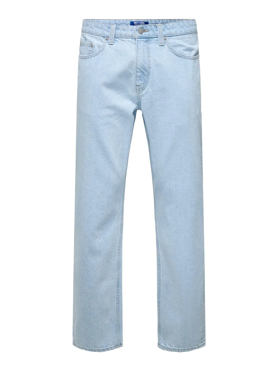 ONLY & SONS Onsedge Straight Jeans uomo vita media medium blue