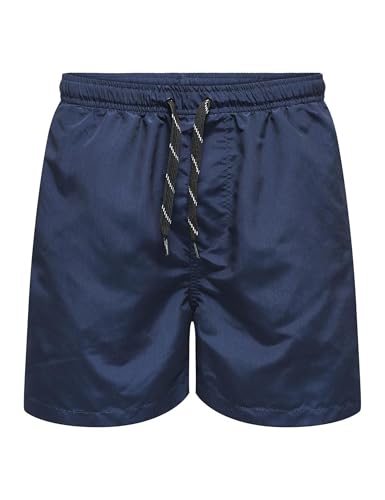 ONLY & SONS Onsted Costume Mare Uomo XL Blu Marine