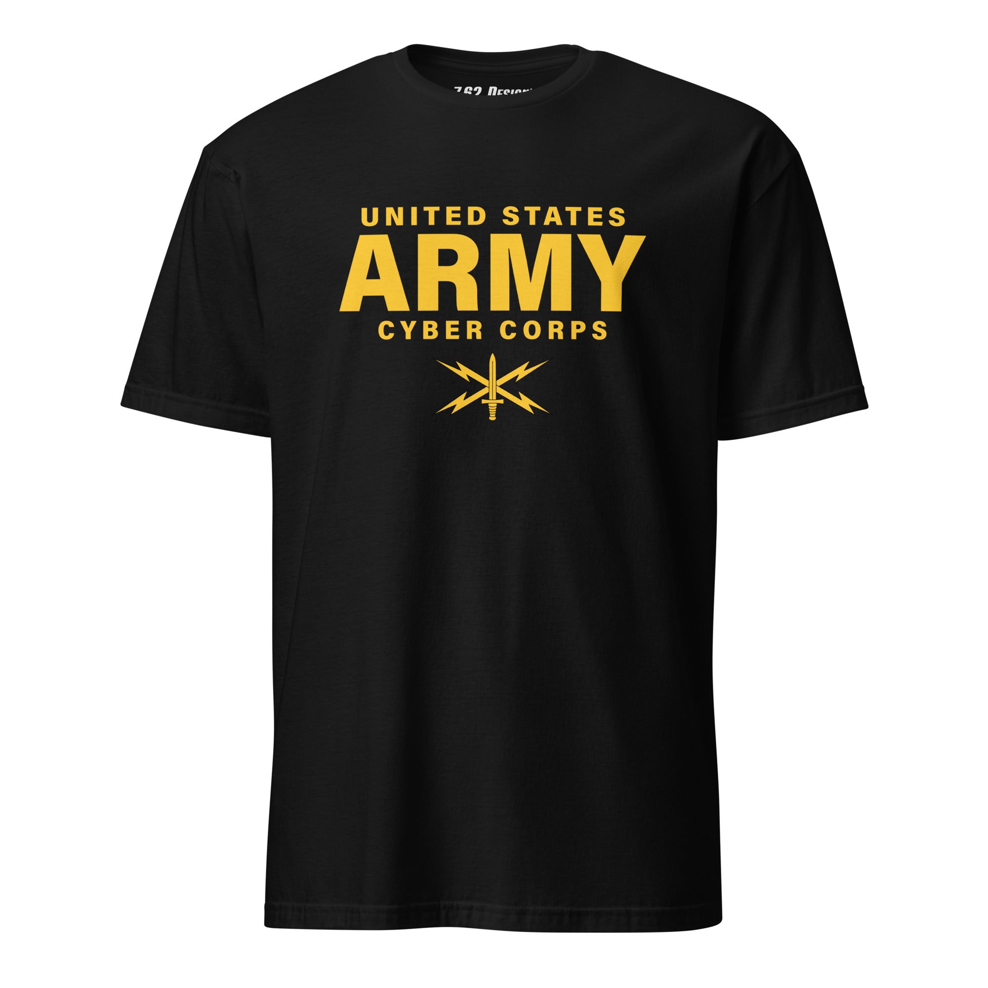 7.62 Design T-Shirts Army Cyber Corps maglietta cotone nera L