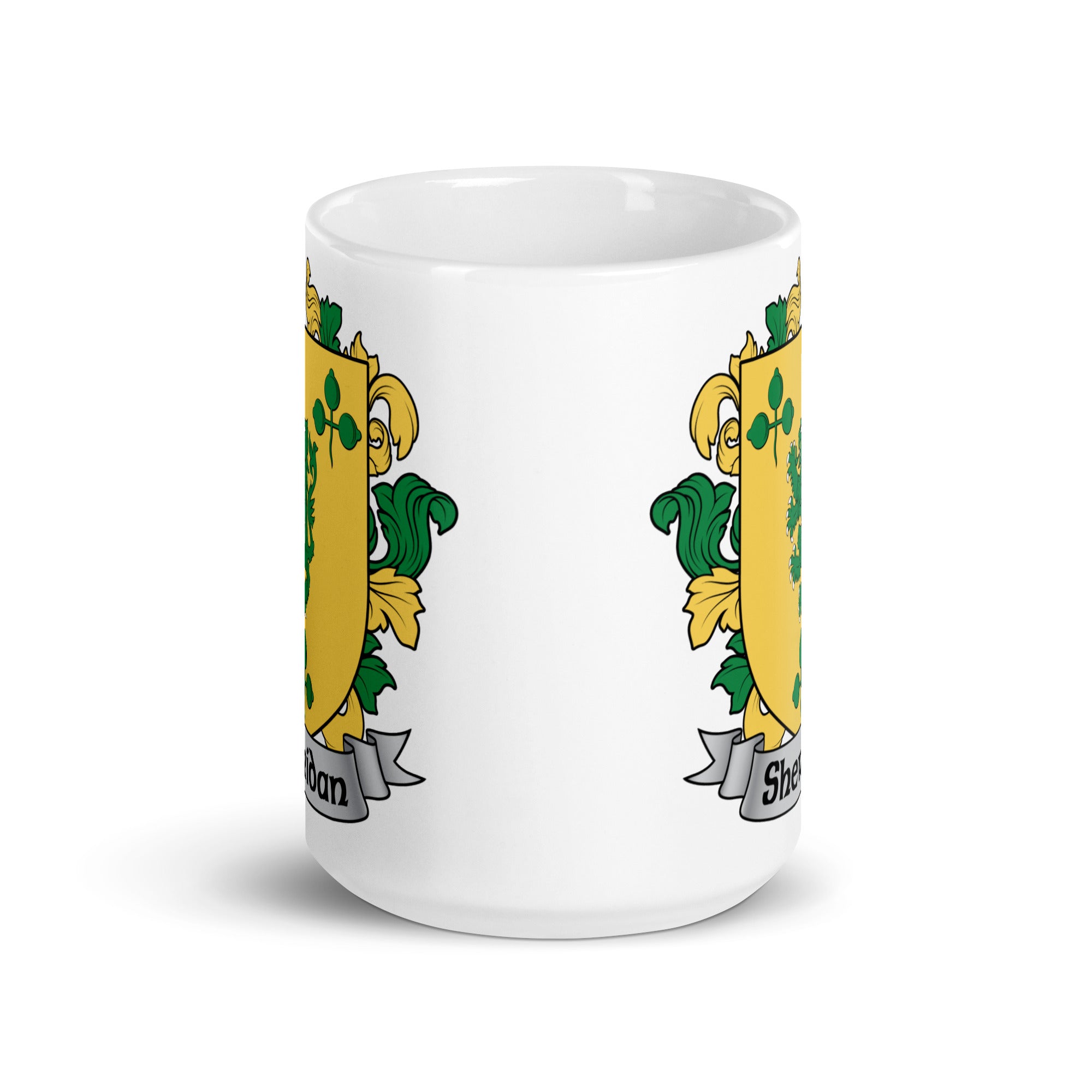 7.62 Design Sheridan Irish Crest Tazza Ceramica 15oz Stemma