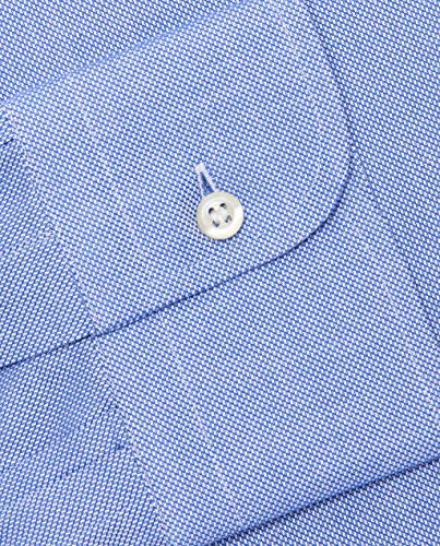 Camicissima Permanent Camicia Azzurra Regular con Taschino
